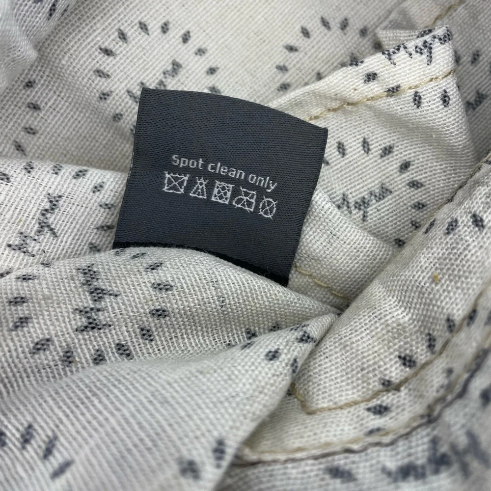 Myra Bag Upcycled Canvas and Cowhide Backbag Bag #5060